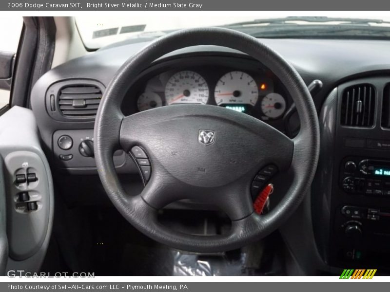 Bright Silver Metallic / Medium Slate Gray 2006 Dodge Caravan SXT