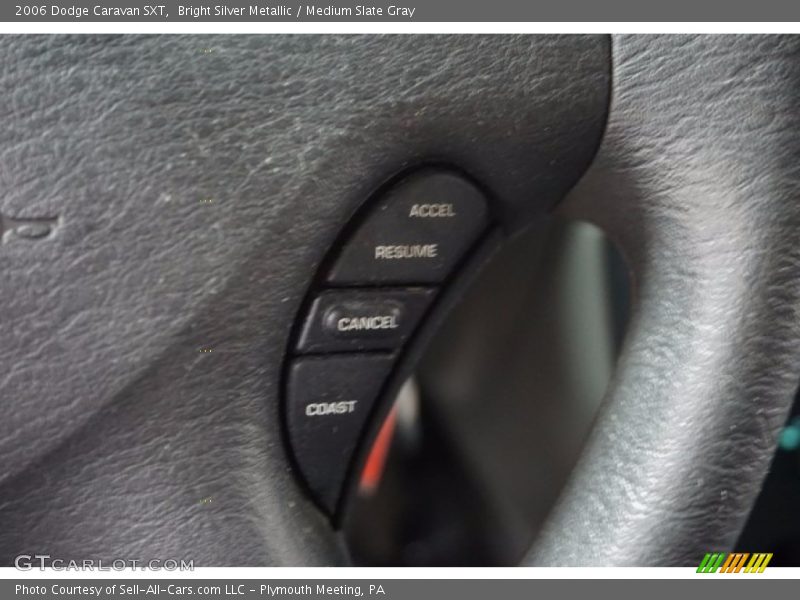 Bright Silver Metallic / Medium Slate Gray 2006 Dodge Caravan SXT