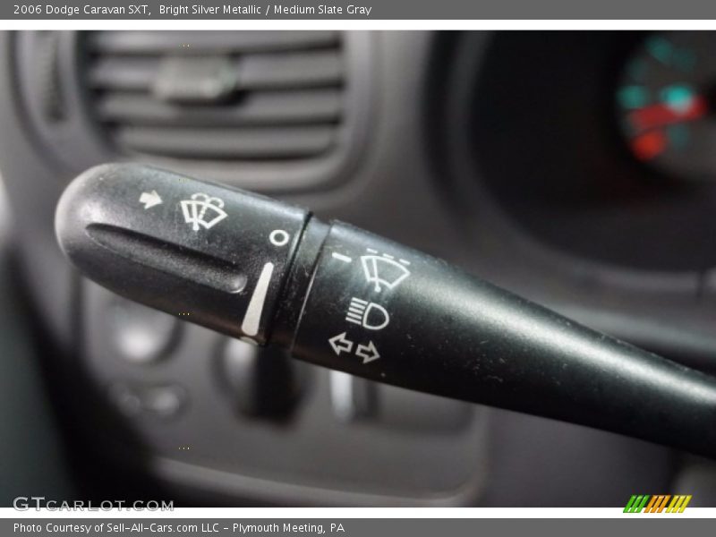 Bright Silver Metallic / Medium Slate Gray 2006 Dodge Caravan SXT