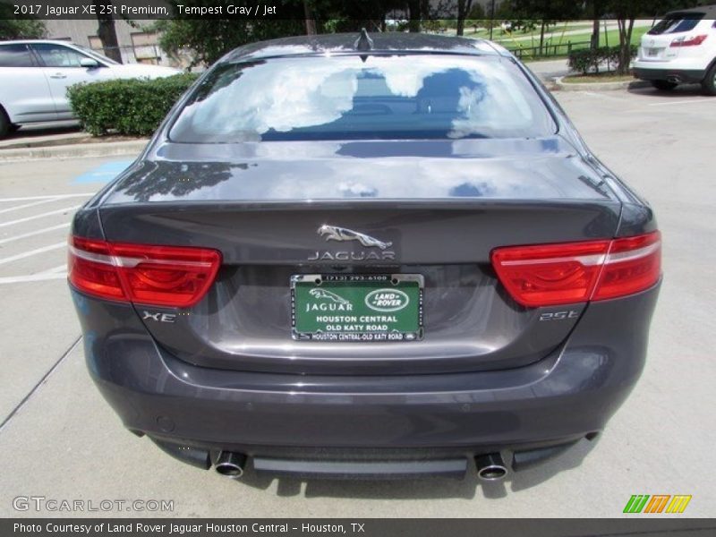 Tempest Gray / Jet 2017 Jaguar XE 25t Premium