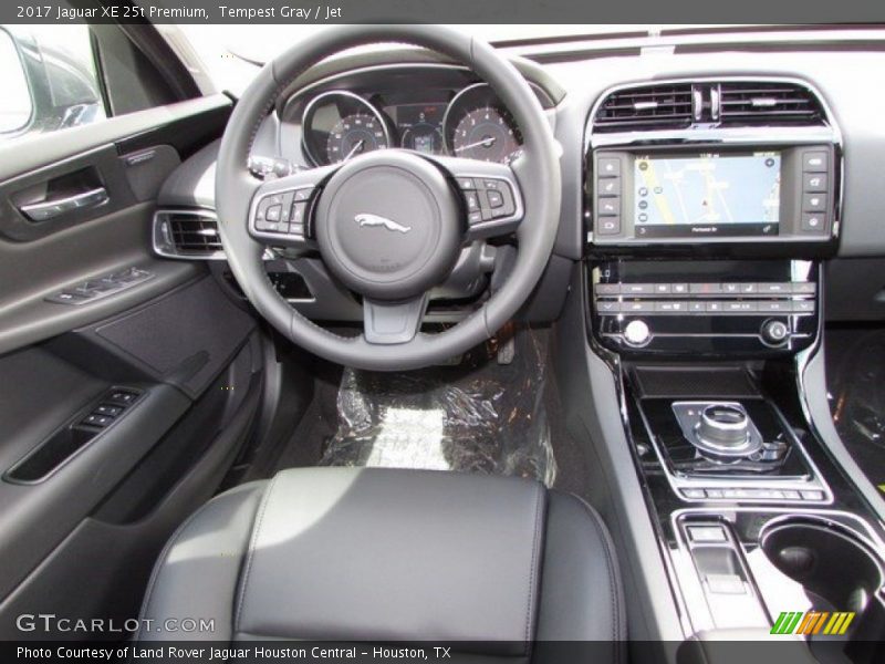 Tempest Gray / Jet 2017 Jaguar XE 25t Premium