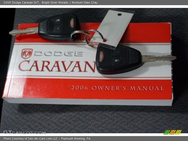 Bright Silver Metallic / Medium Slate Gray 2006 Dodge Caravan SXT