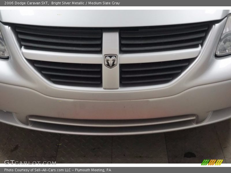 Bright Silver Metallic / Medium Slate Gray 2006 Dodge Caravan SXT