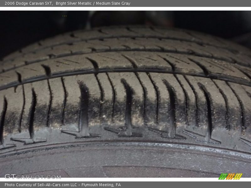 Bright Silver Metallic / Medium Slate Gray 2006 Dodge Caravan SXT