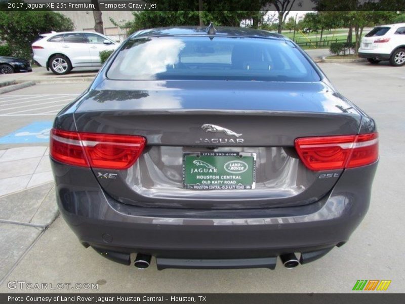 Tempest Gray / Jet 2017 Jaguar XE 25t Premium