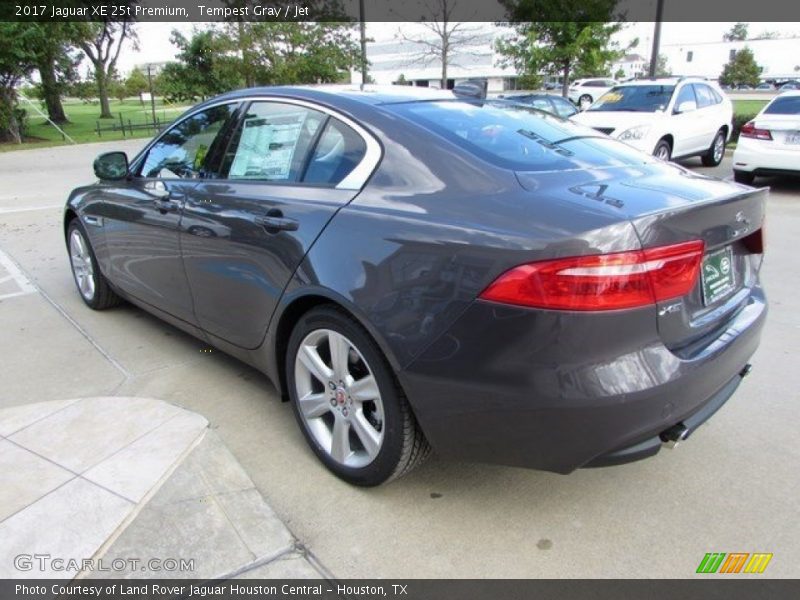 Tempest Gray / Jet 2017 Jaguar XE 25t Premium