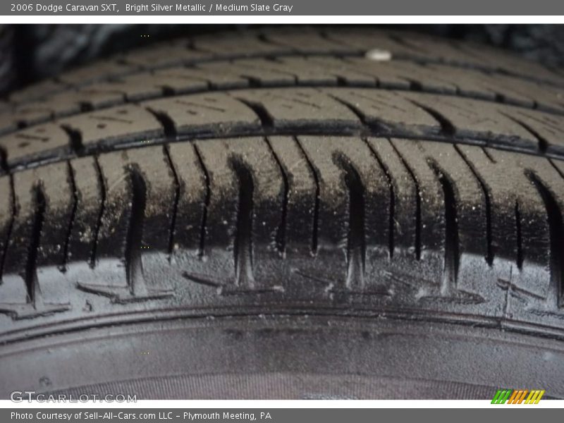 Bright Silver Metallic / Medium Slate Gray 2006 Dodge Caravan SXT