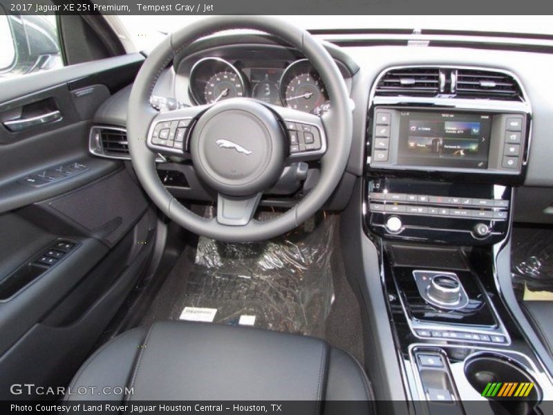Tempest Gray / Jet 2017 Jaguar XE 25t Premium