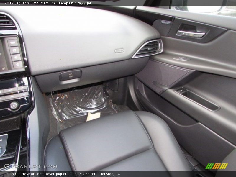 Tempest Gray / Jet 2017 Jaguar XE 25t Premium
