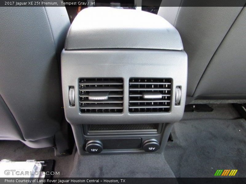 Tempest Gray / Jet 2017 Jaguar XE 25t Premium