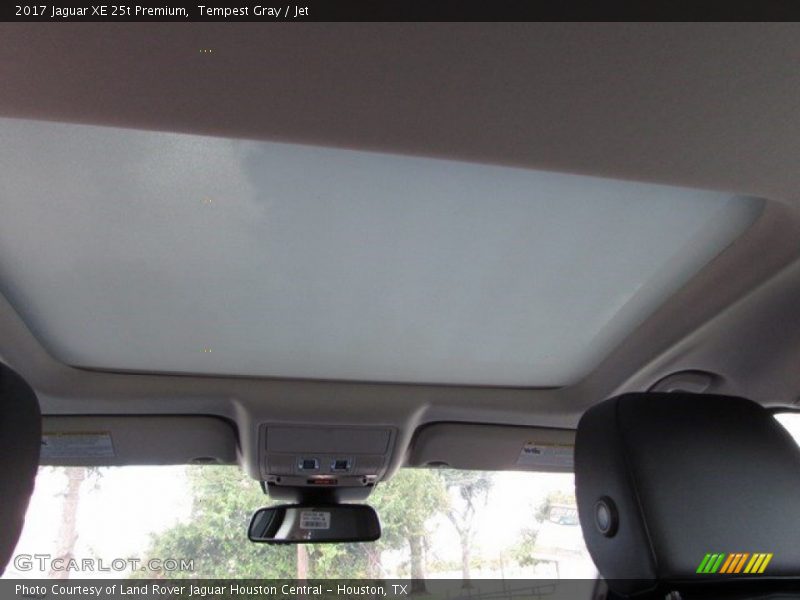 Tempest Gray / Jet 2017 Jaguar XE 25t Premium