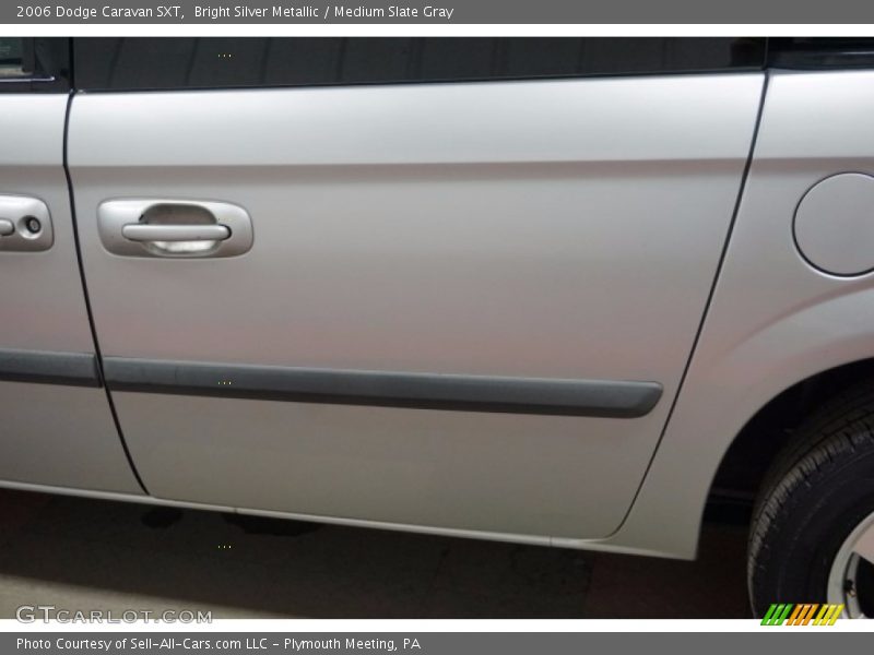 Bright Silver Metallic / Medium Slate Gray 2006 Dodge Caravan SXT