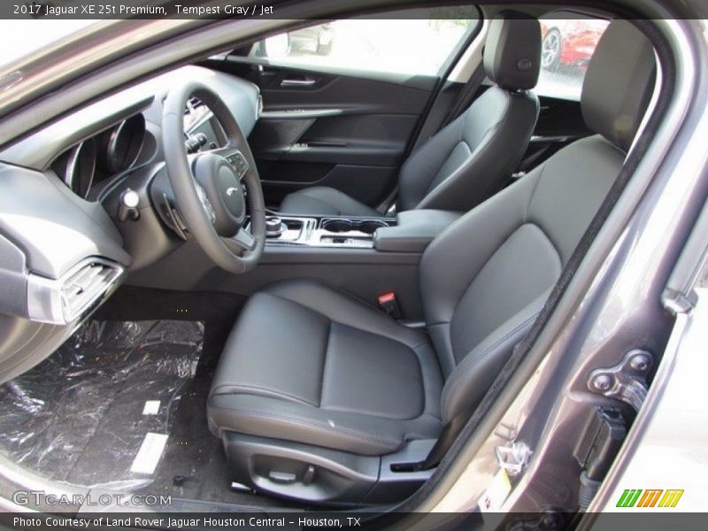 Tempest Gray / Jet 2017 Jaguar XE 25t Premium
