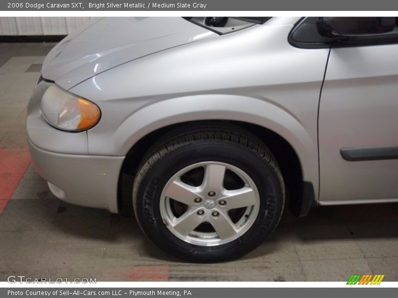 Bright Silver Metallic / Medium Slate Gray 2006 Dodge Caravan SXT