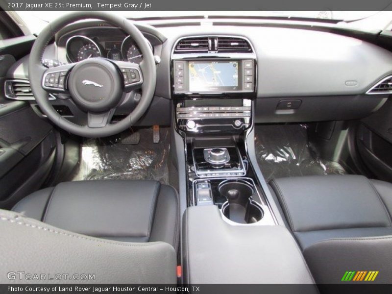 Tempest Gray / Jet 2017 Jaguar XE 25t Premium