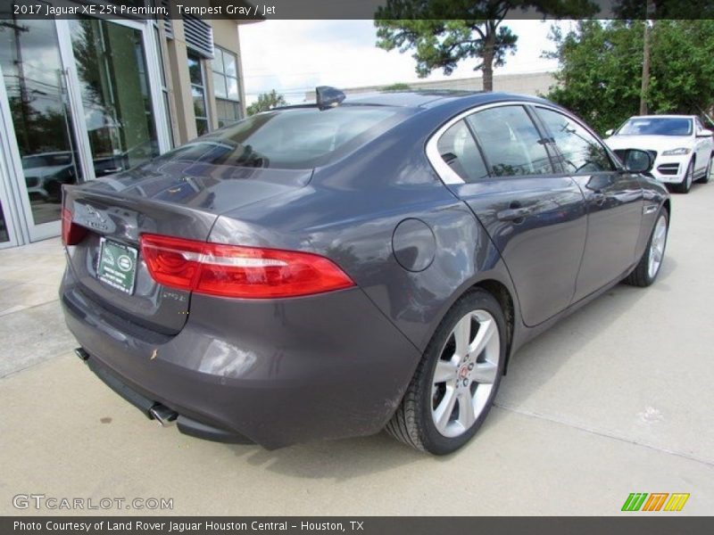 Tempest Gray / Jet 2017 Jaguar XE 25t Premium