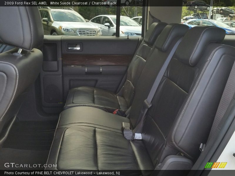 White Suede Clearcoat / Charcoal Black 2009 Ford Flex SEL AWD