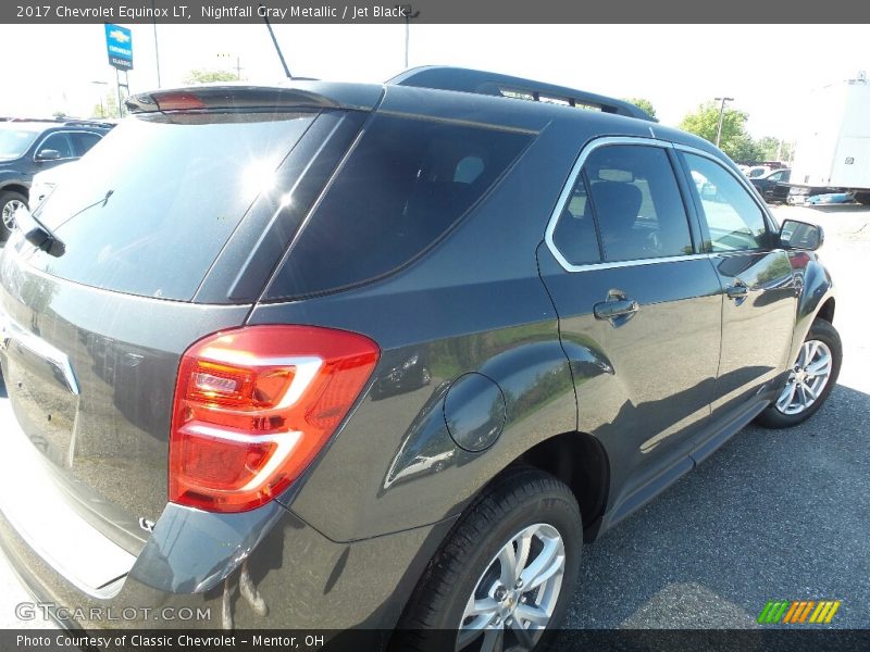 Nightfall Gray Metallic / Jet Black 2017 Chevrolet Equinox LT
