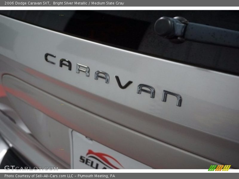 Bright Silver Metallic / Medium Slate Gray 2006 Dodge Caravan SXT