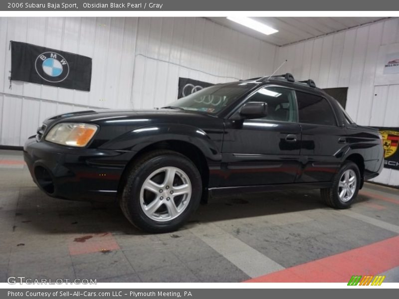 Obsidian Black Pearl / Gray 2006 Subaru Baja Sport