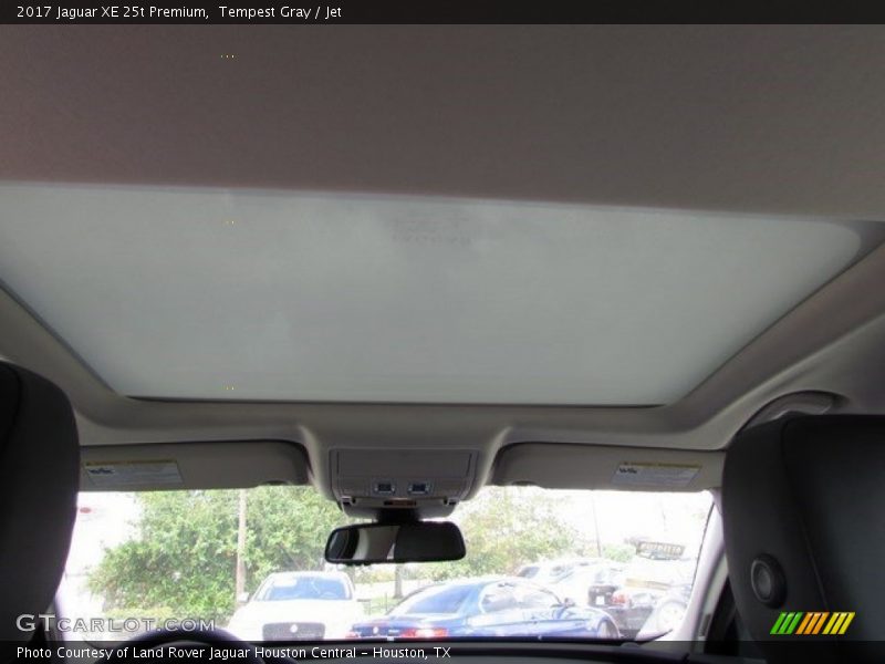 Tempest Gray / Jet 2017 Jaguar XE 25t Premium