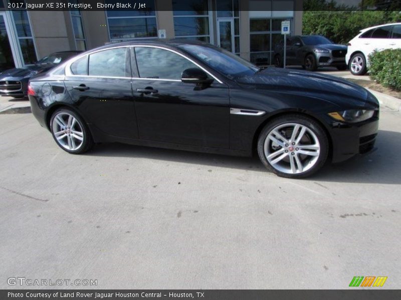 Ebony Black / Jet 2017 Jaguar XE 35t Prestige