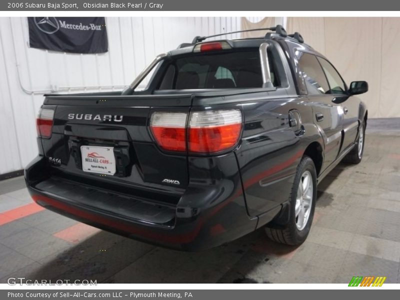 Obsidian Black Pearl / Gray 2006 Subaru Baja Sport