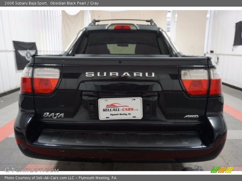 Obsidian Black Pearl / Gray 2006 Subaru Baja Sport