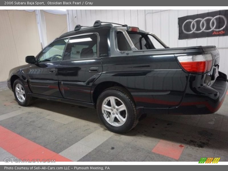 Obsidian Black Pearl / Gray 2006 Subaru Baja Sport