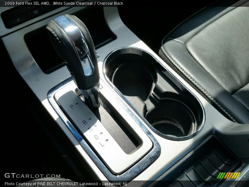 White Suede Clearcoat / Charcoal Black 2009 Ford Flex SEL AWD