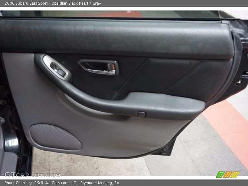 Obsidian Black Pearl / Gray 2006 Subaru Baja Sport