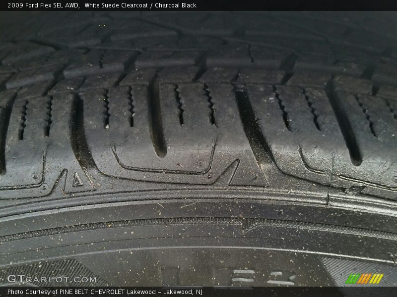 White Suede Clearcoat / Charcoal Black 2009 Ford Flex SEL AWD