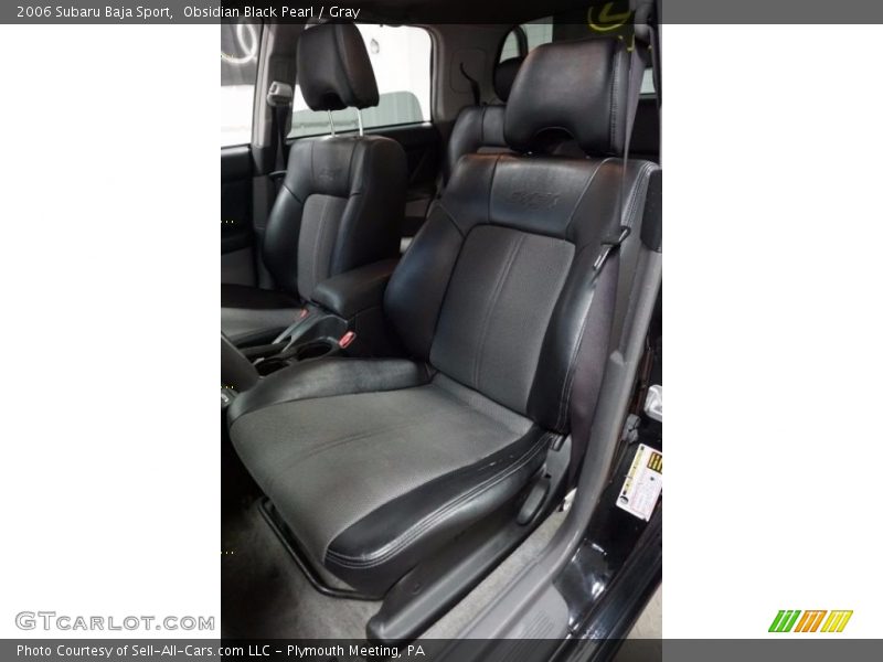 Obsidian Black Pearl / Gray 2006 Subaru Baja Sport