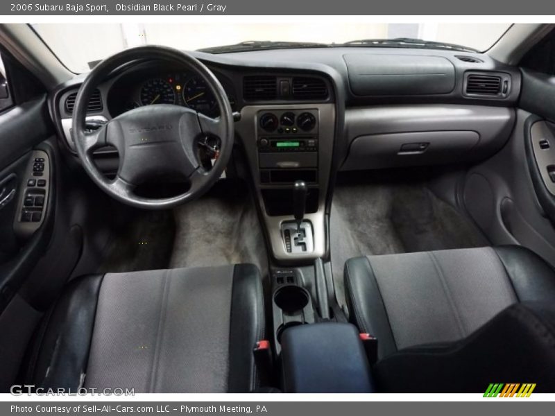 Obsidian Black Pearl / Gray 2006 Subaru Baja Sport