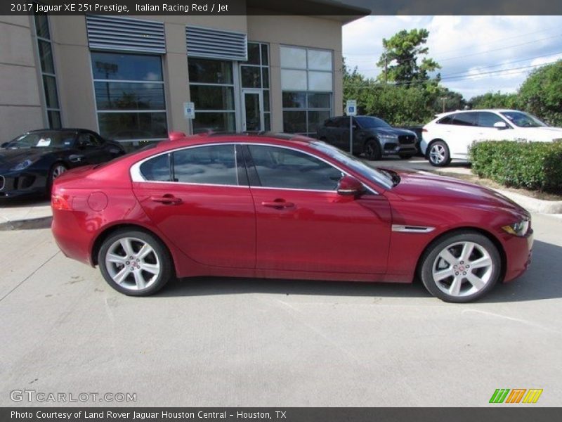 Italian Racing Red / Jet 2017 Jaguar XE 25t Prestige