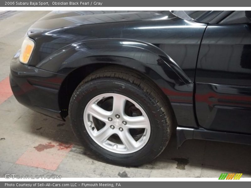 Obsidian Black Pearl / Gray 2006 Subaru Baja Sport