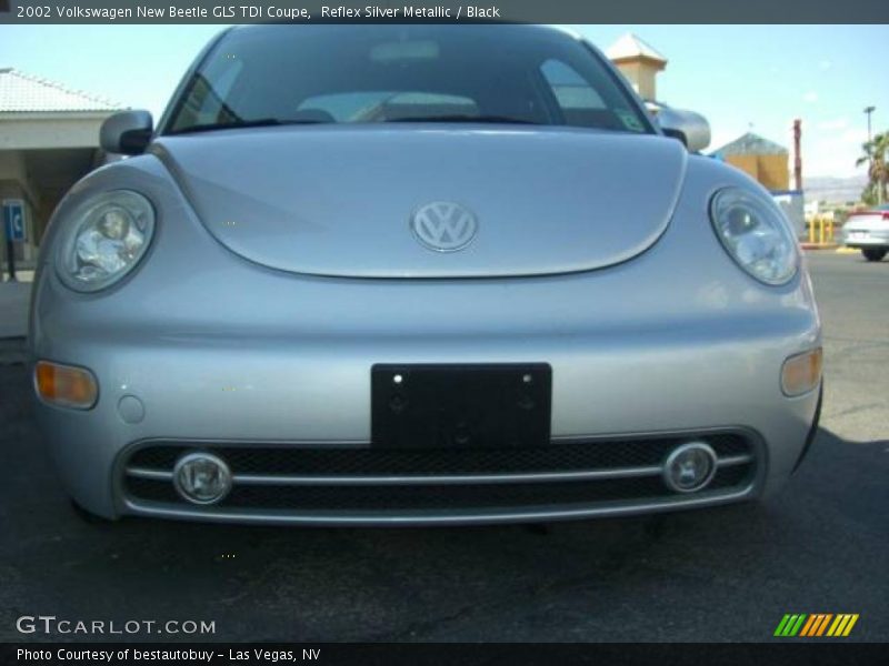 Reflex Silver Metallic / Black 2002 Volkswagen New Beetle GLS TDI Coupe
