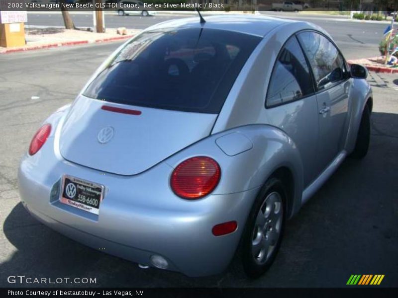 Reflex Silver Metallic / Black 2002 Volkswagen New Beetle GLS TDI Coupe