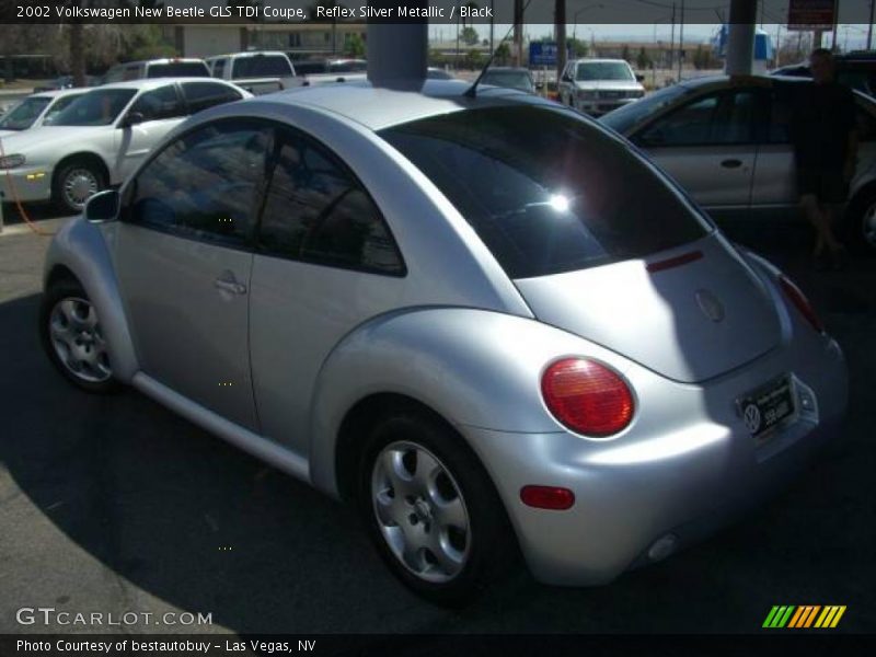 Reflex Silver Metallic / Black 2002 Volkswagen New Beetle GLS TDI Coupe