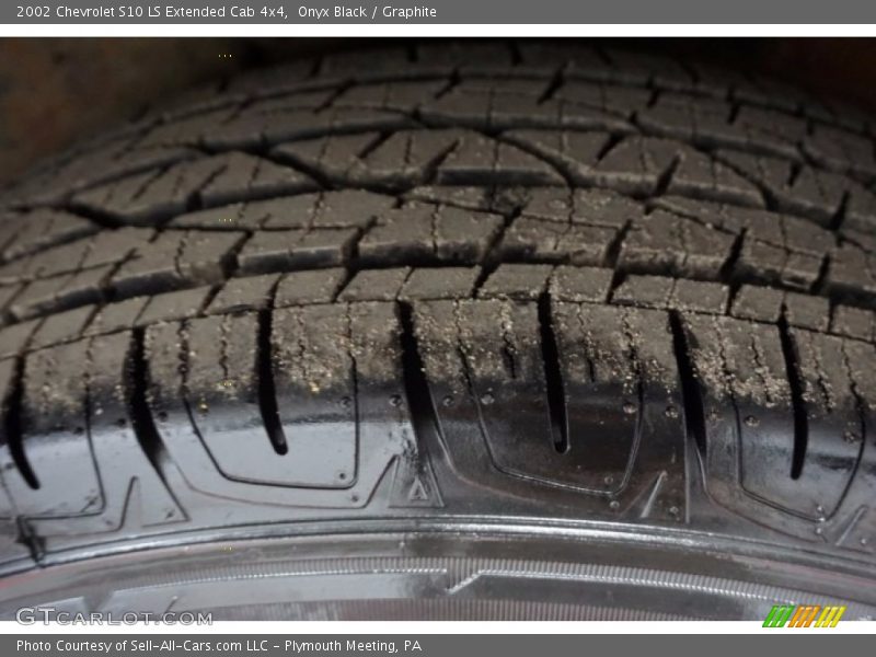 Onyx Black / Graphite 2002 Chevrolet S10 LS Extended Cab 4x4
