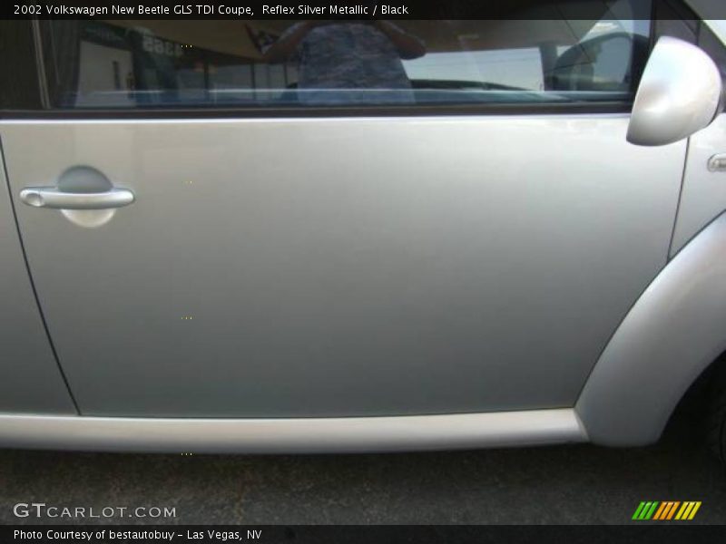 Reflex Silver Metallic / Black 2002 Volkswagen New Beetle GLS TDI Coupe