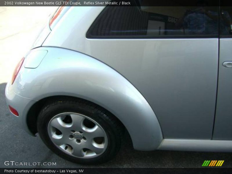 Reflex Silver Metallic / Black 2002 Volkswagen New Beetle GLS TDI Coupe