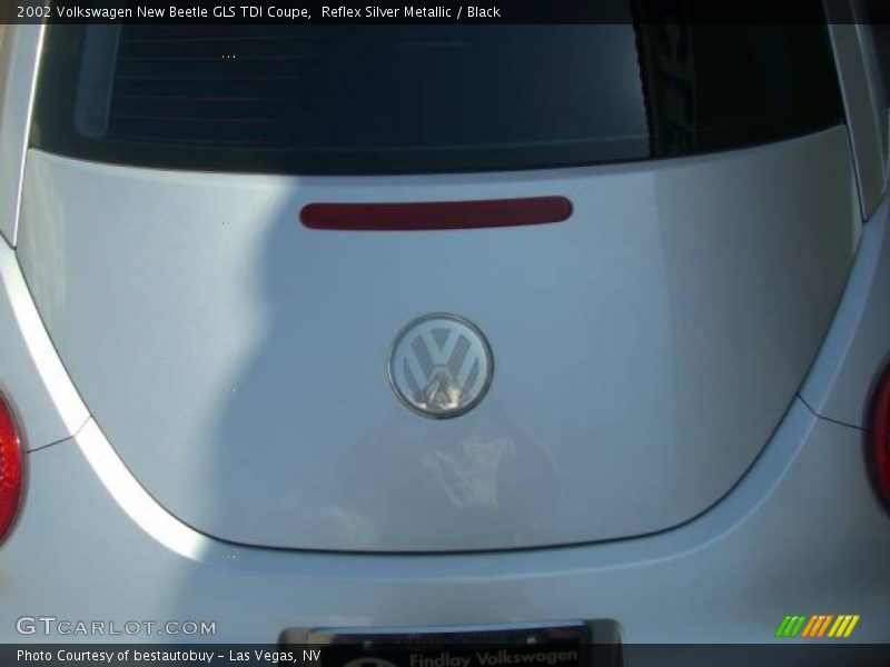 Reflex Silver Metallic / Black 2002 Volkswagen New Beetle GLS TDI Coupe