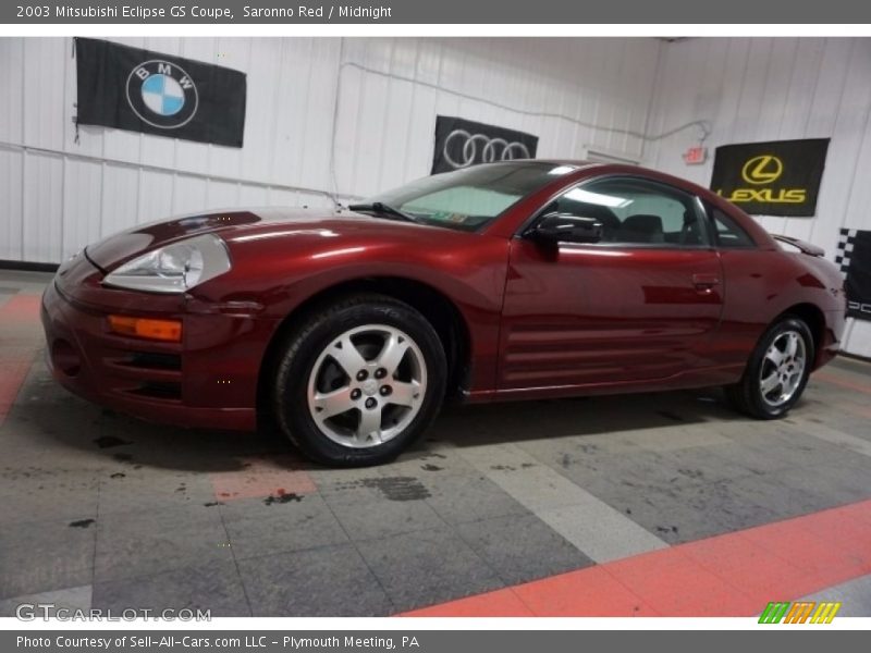 Saronno Red / Midnight 2003 Mitsubishi Eclipse GS Coupe