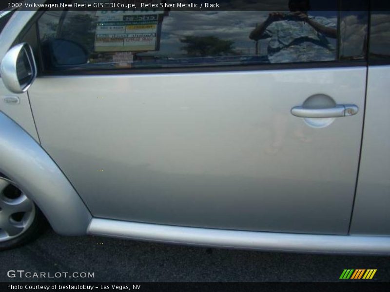 Reflex Silver Metallic / Black 2002 Volkswagen New Beetle GLS TDI Coupe