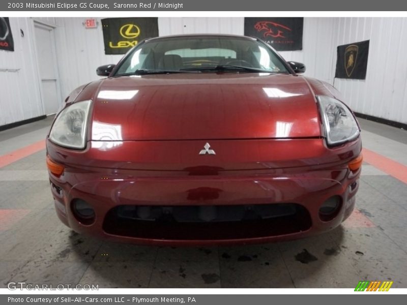 Saronno Red / Midnight 2003 Mitsubishi Eclipse GS Coupe