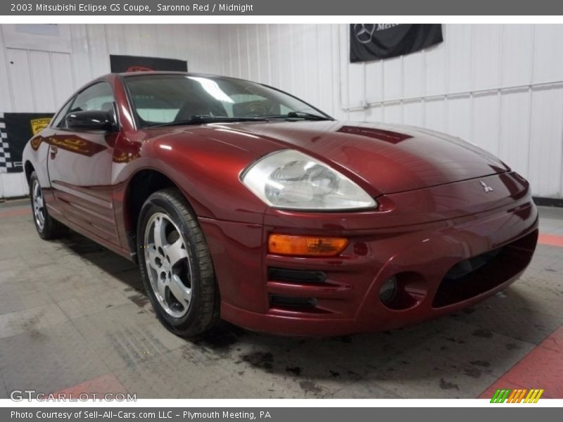 Saronno Red / Midnight 2003 Mitsubishi Eclipse GS Coupe