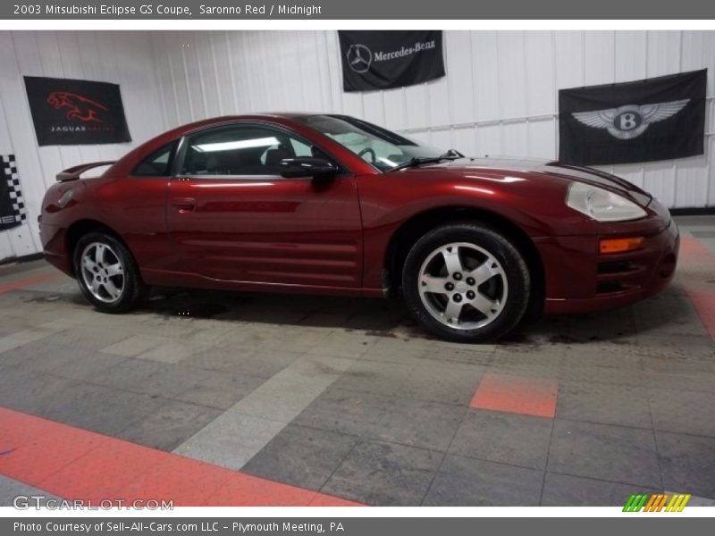 Saronno Red / Midnight 2003 Mitsubishi Eclipse GS Coupe