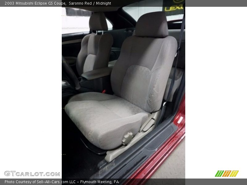 Saronno Red / Midnight 2003 Mitsubishi Eclipse GS Coupe