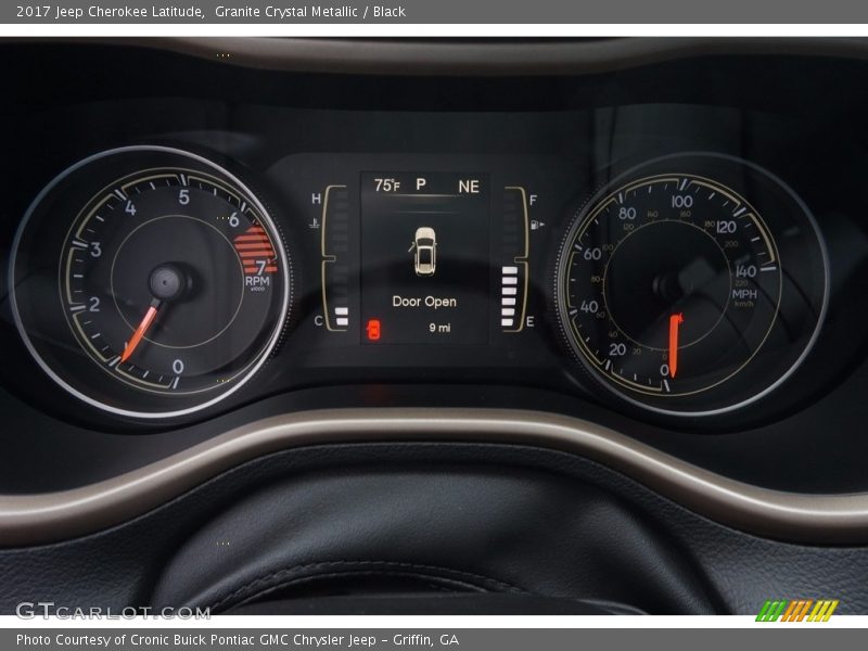  2017 Cherokee Latitude Latitude Gauges